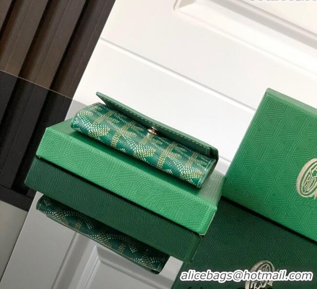 Top Design Goyard Marigny Wallet GY3312 Green 2024