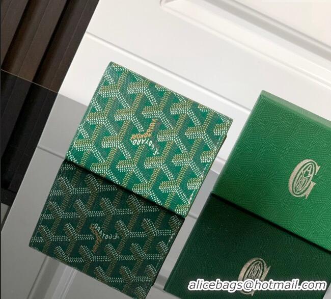 Top Design Goyard Marigny Wallet GY3312 Green 2024