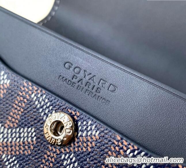 Well Crafted Goyard Marigny Wallet GY3312 Navy Blue 2024