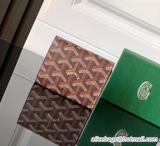 Modern Classic Goyard Marigny Wallet GY3312 Burgundy 2024