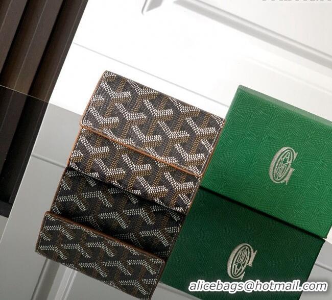 Super Quality Goyard Marigny Wallet GY3312 Brown 2024