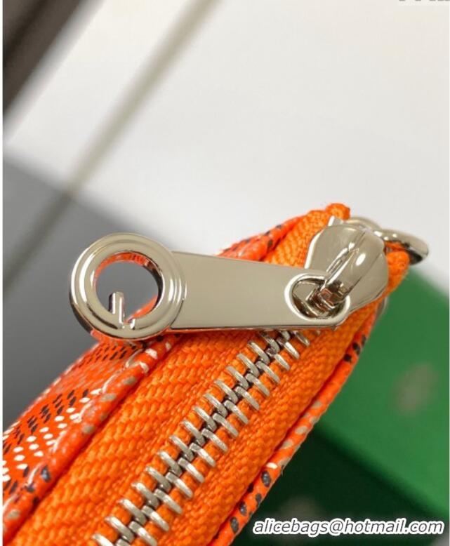 New Release Creation Goyard Sesame Pouch GY3316 Orange 2024