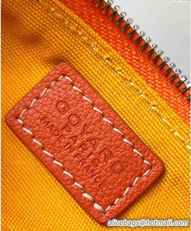 New Release Creation Goyard Sesame Pouch GY3316 Orange 2024