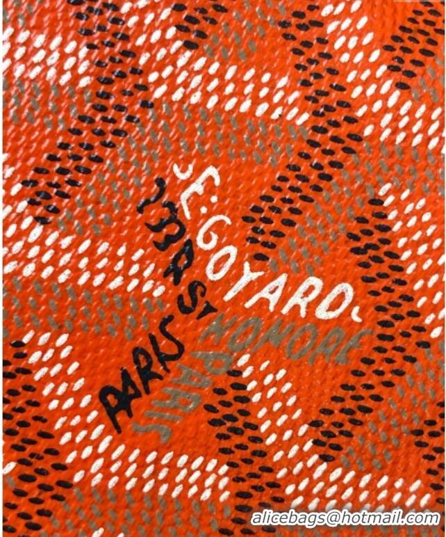 New Release Creation Goyard Sesame Pouch GY3316 Orange 2024