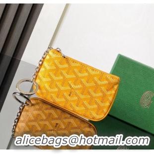 Market Sells Goyard Sesame Pouch GY3316 Yellow 2024