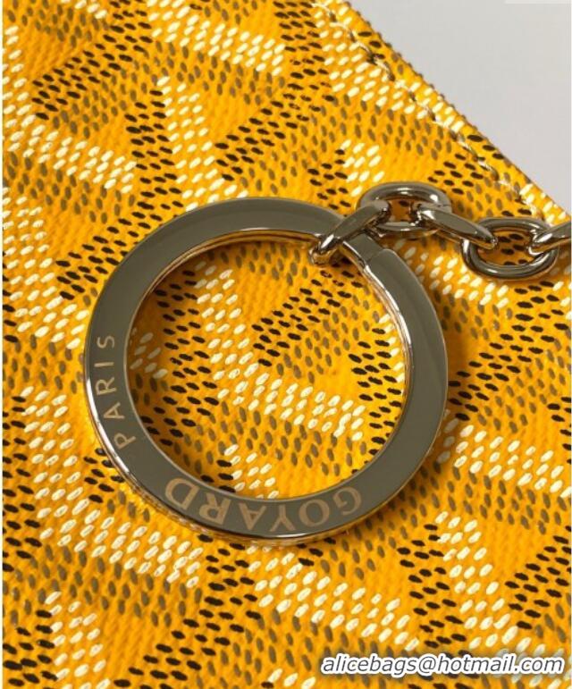 Market Sells Goyard Sesame Pouch GY3316 Yellow 2024