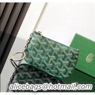 Best Price Goyard Sesame Pouch GY3316 Green 2024