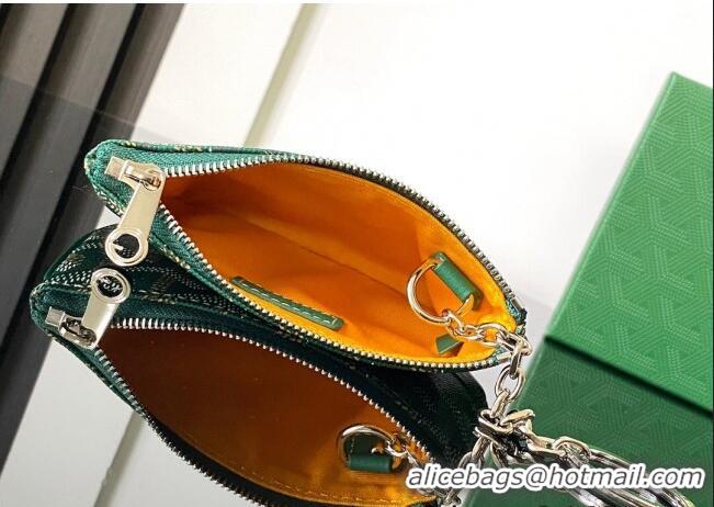 Best Price Goyard Sesame Pouch GY3316 Green 2024