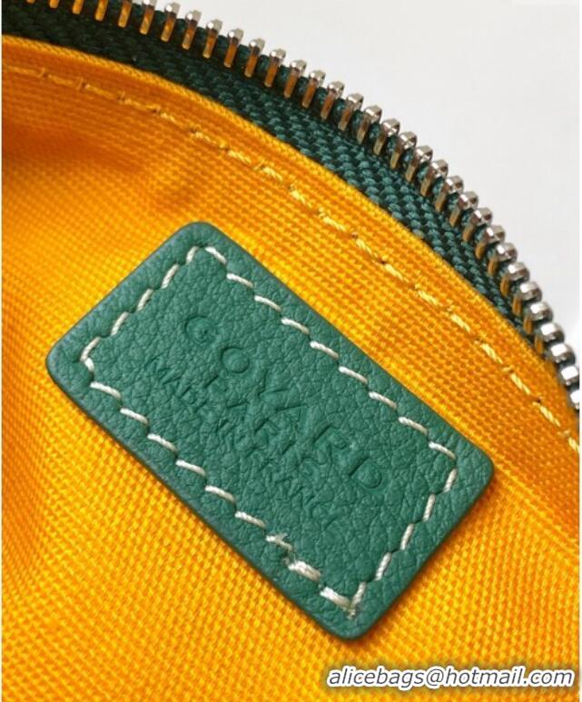 Best Price Goyard Sesame Pouch GY3316 Green 2024