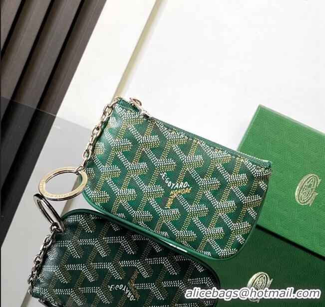 Best Price Goyard Sesame Pouch GY3316 Green 2024