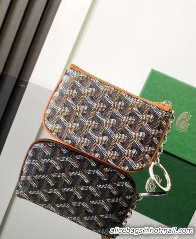 Pretty Style Goyard Sesame Pouch GY3316 Brown 2024