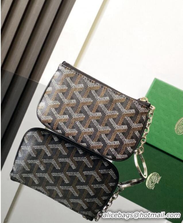 Fashion Discount Goyard Sesame Pouch GY3316 Black 2024