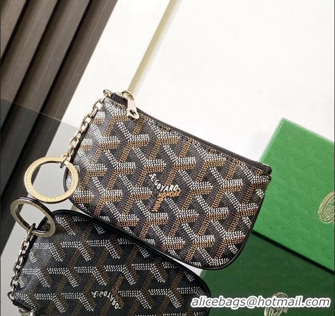 Fashion Discount Goyard Sesame Pouch GY3316 Black 2024