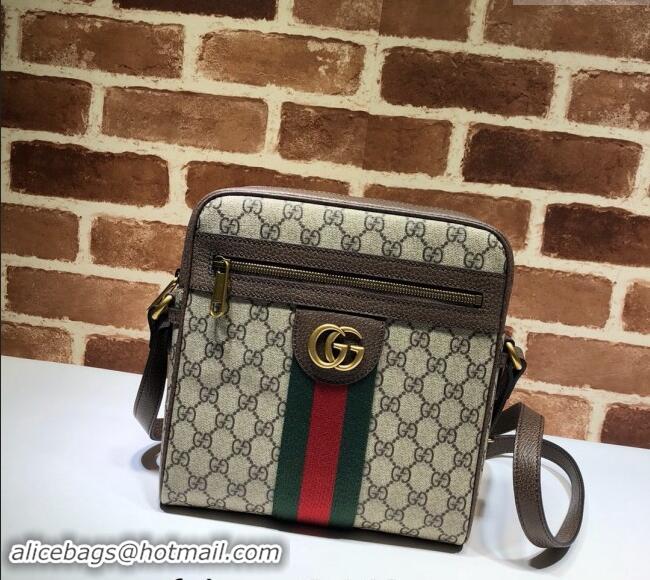 Top Quality Gucci Ophidia GG Canvas Small Messenger Bag 547926 Beige/Brown 2023