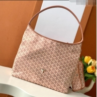 Super Quality Goyard Boheme Hobo Bag 020224 Pearly Pink 2024