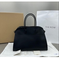 Buy Promotional The Row Soft Margaux 15 Bag in Leather 1831 Black 2023