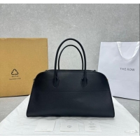 Market Sells The Row EW Margauxdf Tote Bag in Smooth Leather 1828 Black 2024