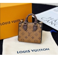 New Design Louis Vuitton Micro Bag On The Go Charm Monogram Reverse M02133 2024