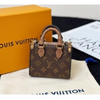 Inexpensive Louis Vuitton Micro Bag On The Go Charm Monogram M02133 Brown 2024