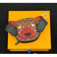 Buy Discount Louis Vuitton LV Dog Bag Charm Monogram M02273 Brown 2024