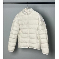 Top Grade Moncler Baudinet Short Down Jacket M8794 White 2014