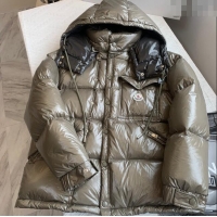 Top Quality Moncler Down Jacket for Women and Men M112907 Grey 2024