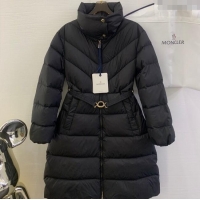 Big Discount Moncler Down Jacket with Belt M112916 Black 2024