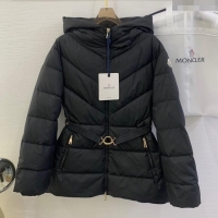 Promotional Moncler Down Jacket with Belt M112918 Black 2024