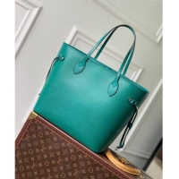 Top Grade Louis Vuitton Epi Leather Neverfull MM Tote Bag M12755 Green 2024