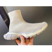 Good Product Balenciaga 3XL Sock Sneakers White/Grey 112707