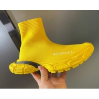 Cheap Price Balenciaga 3XL Sock Sneakers Yellow 112710