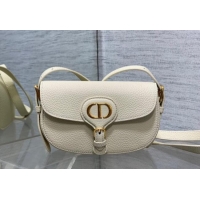 Famous Brand Dior Bobby East-West Bag in Grained Calfskin M9042 White 2024