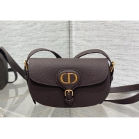 Top Quality Dior Bobby East-West Bag in Grained Calfskin M9042 Coffee Brown 2024