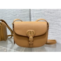 Affordable Price Dior Medium Bobby Bag in Grained Calfskin M9042 Biscuit Brown 2024