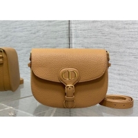 Affordable Price Dior Medium Bobby Bag in Grained Calfskin M9042 Biscuit Brown 2024