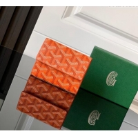 Reasonable Price Goyard Marigny Wallet GY3312 Orange 2024