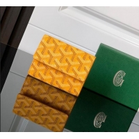 Cheapest Goyard Marigny Wallet GY3312 Yellow 2024