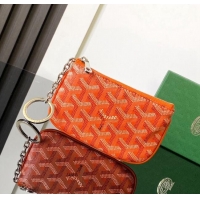 New Release Creation Goyard Sesame Pouch GY3316 Orange 2024