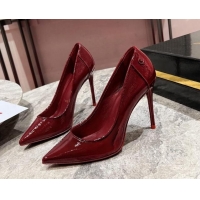 Stylish Christian Louboutin Sporty Kate High Heel Pumps 10cm in Patent Leather Red 1223134