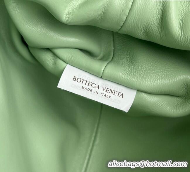 High Quality Bottega Veneta Lauren 1980 Clutch bag With Chain in Intrecciato Leather 785807 Light Green 2024