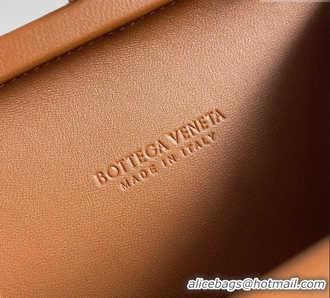 Trendy Design Bottega Veneta Knot With Chain Mini Bag 776662 Light Brown 2024