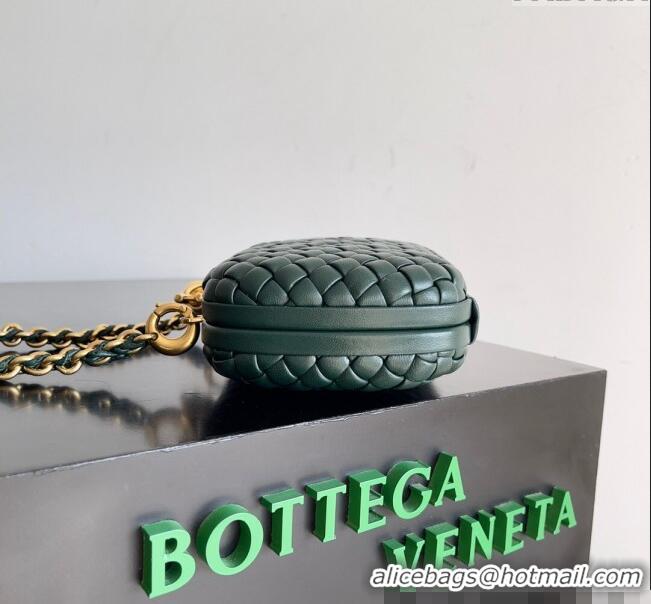 Low Price Bottega Veneta Knot With Chain Mini Bag 776662 Green 2024