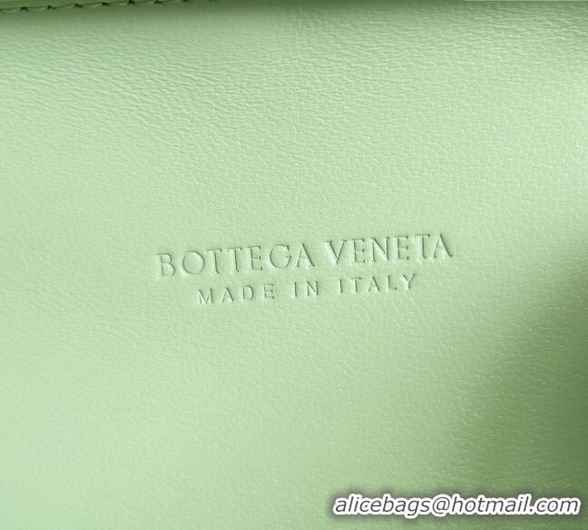 Top Grade Bottega Veneta Knot With Chain Mini Bag 776662 Light Green 2024