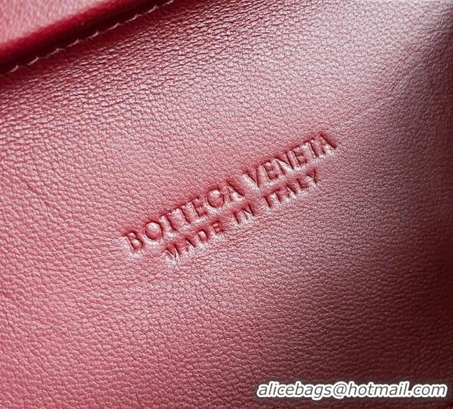 Top Grade Bottega Veneta Knot With Chain Mini Bag 776662 Burgundy 2024