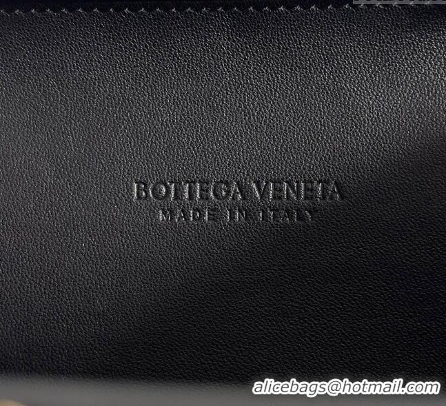 Well Crafted Bottega Veneta Knot With Chain Mini Bag 776662 Black 2024