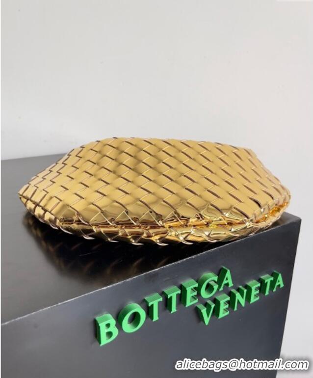 Top Design Bottega Veneta Sardine Bag in Intrecciato Leather 716082 Gold 2024