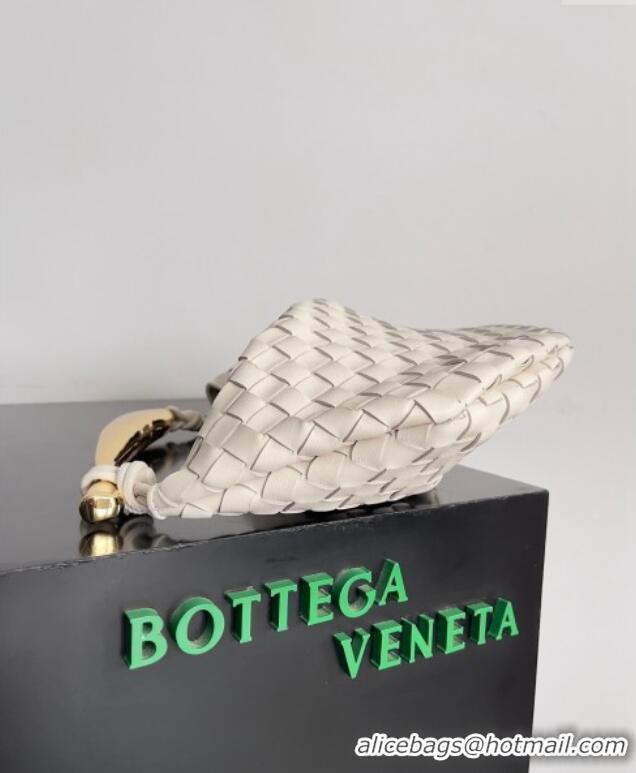 Low Cost Bottega Veneta Sardine Bag in Intrecciato Leather Sea 716082 Salt White 2024