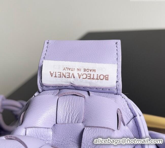 Top Design Bottega Veneta Sardine Bag in Intrecciato Leather 716082 Purple 2024