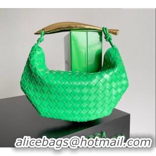 Best Grade Bottega Veneta Sardine Bag in Intrecciato Leather 716082 Green 2024