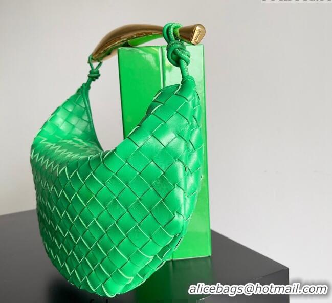 Best Grade Bottega Veneta Sardine Bag in Intrecciato Leather 716082 Green 2024